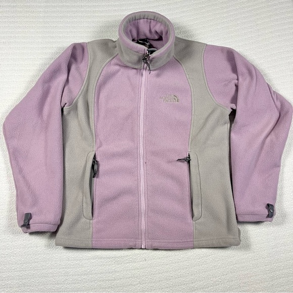 The North Face Jackets & Blazers - The North Face Jacket Women Small Lavender Denali Fleece Full‎ Zip Polartec